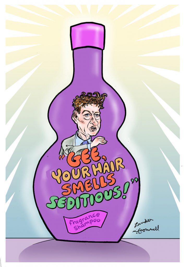 Rand Paul shampoo