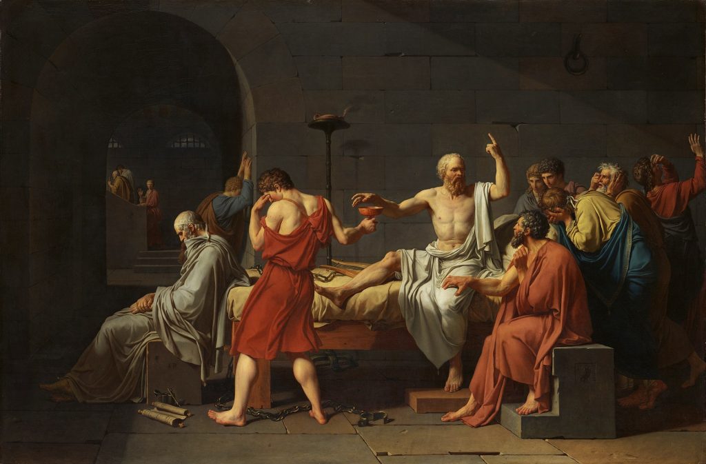 The Death of Socrates - David