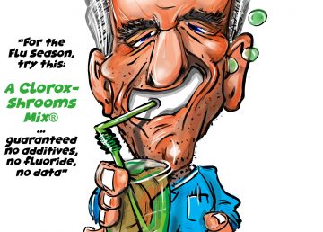 Cartoon of Robert F. Kennedy, Jr.