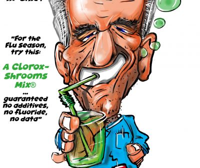 Cartoon of Robert F. Kennedy, Jr.